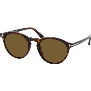 TOM FORD Mand FT0904 AURELE 52J Solbriller Acetat Rund Normal