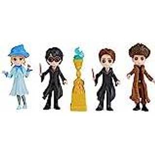Wizarding World Harry Potter Magical Minis Triwizard Champions Gaves?t med 4 figurer og b?ger af brandtilbeh?r Kids Toys for alderen 6 og op