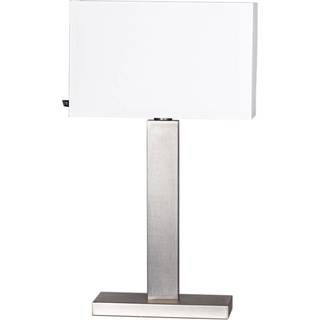 By Rydéns Prime bordlampe 69 cm Børstet stål-hvid skærm
