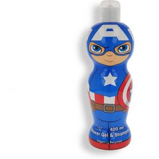 Air-val International Captain America Vegan Shower Gel & Shampoo 400ml