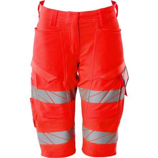 MASCOT ACCELERATE SAFE arbejdsshorts, lange, hi-vis rød - C48
