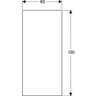 Geberit Duofix System-gipspanel 130 X 60 X 1,8 cm