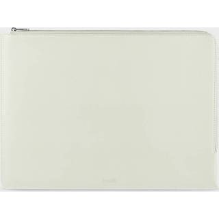 Holdit Vegansk Læder Laptop Case 14" (32.5 x 22.7cm) - White Moss