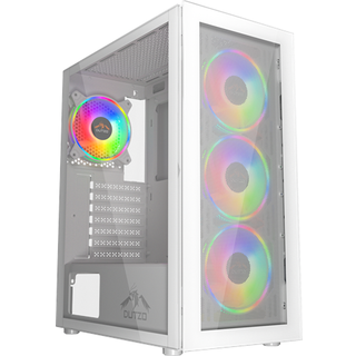 DUTZO C531 TG ARGB - Kabinet - Miditower - Hvid