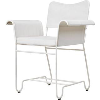 Gubi Tropique Spisebordsstol / Udine 06 - Havestole Rustfrit Stål Classic White Semi Matt - 10100471