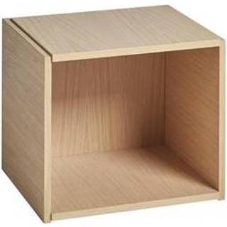 Woud Bricks Cube Hvid