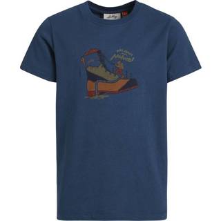 Lundhags Juniors' Fulu Climbing T-Shirt  Light Navy, 122/128