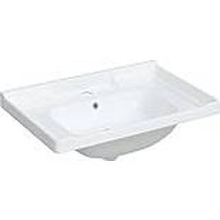 badeværelsesvask 71x48x23 cm rektangulær keramisk hvid