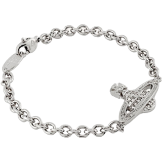 Vivienne Westwood Mini Chain Bracelet Silver