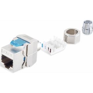 Cat 8.1 STP Keystone Snap-In stik "Tool-free"