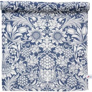 Klippan Yllefabrik Sunflower løber 45x150 cm Dark denim