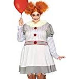 Creepy Clown IT kostume Plus