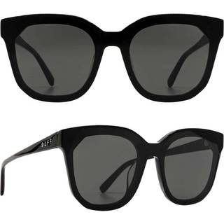 DIFF Gia black+grey lens 62 Solbriller Mænd Black - Black - 62mm