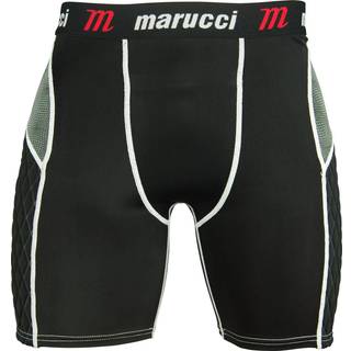 Marucci Herre Elite Shorts med Cup Medium Black Marucci Sports Maslcp Bk YM Youth Padded Slider Youth Black Medium US