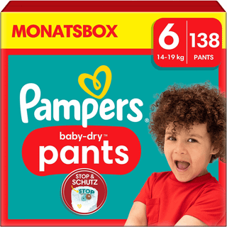 Pampers Baby Dry Pants str. 6 (14-19 kg) månedsboks