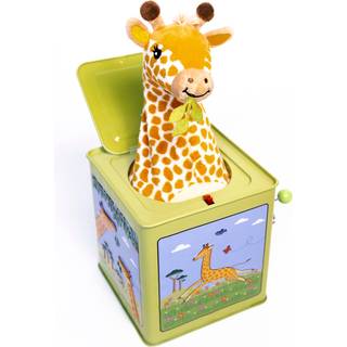 Jack Rabbit Creations Inc. Vintage Tin Toy Giraffe Jack in the Box - Jack Rabbit Creations Small