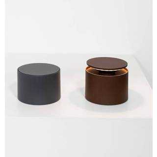 Push-up batteridrevet bordlampe - Corten (rust)