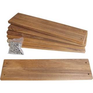 Trin til badestiger 1852-Marine, teak, 7 trin, 45 cm, 11.5 cm