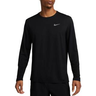 Nike Dri-FIT UV Miler Langærmet T-shirt Str. XL Sort Herre - Optimal komfort til løb
