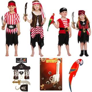 Pirat kostume, 7-9 år