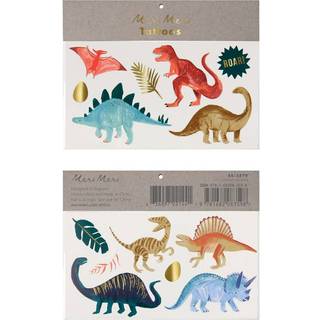 Meri Meri tatoveringer Dinosaur