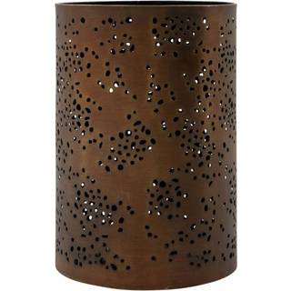 House Doctor Rando Lysestage 19 Cm - Lysestager Jern Antique Brown - 205850941