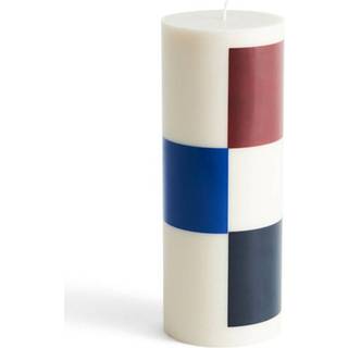 Hay - Bloklys - Column - Large - Off-White, Brown, Black & Blue