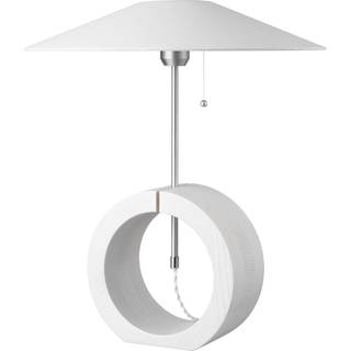 Ateljé Lyktan Bombus Bordlampe Hvidtlaseret Asketræ - Bordlamper Hør Ash - 250847