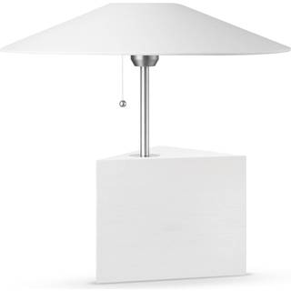Ateljé Lyktan Triggy Bordlampe Hvidtlaseret Asketræ - Bordlamper Hør Ash - 250873