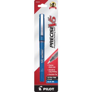 Pilot Pr?cise V5 Premium Rolling Ball Stick Pens Extra Fine Point (0,5 mm) Bl? bl?k 1 -t?lling (35344)