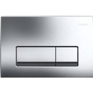 GEBERIT betjeningsplade Delta50 246x164x26mm, tryktaste krom