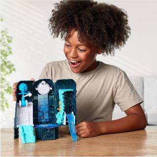 Treasure X Lost Lands Skull Island Frost Tower Mikro Legetøjsæt: 15 niveauer, 2 mikrofigurer, ægte guldbelagt skat