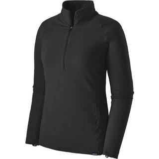 Patagonia Women's Capilene Thermal Weight Zip Neck Syntetisk undertøj Damer størrelse M farve sort