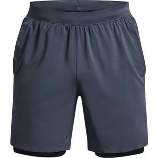 Shorts Under Armour Launch 7'' 2 in 1 1361497-044 Størrelse XL