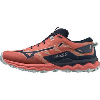 Mizuno Wave Daichi 7 Trail Running Shoe Men - Red, Dark Blue, Size 10.5 - red