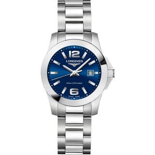 Longines L3.376.4.96.6 Conquest Ladies Blå/Stål Ø29.5 mm