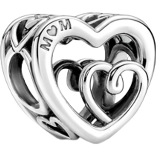 Pandora Mum Heart Charm - Silver