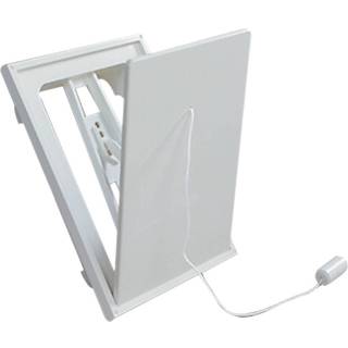 Flexit 02023 Klapventil hvid, plast 125 x 125 mm