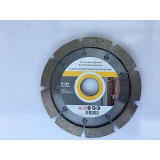 DIATECH DIAMANT Diamant fugefræseklinge Ø125 mm 8,0 mm bred (1250-70)
