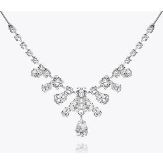 Mini Drop halskæde greige rhodium