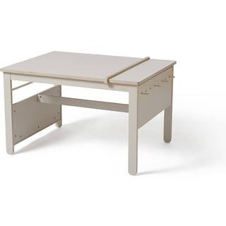 Flexa Creative Bord 70x90 Cm t - Børnebord Birk Krydsfiner Grå - 88-13750-100