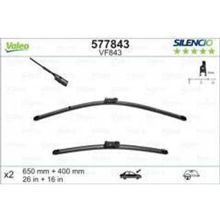 VF843 Valeo Silencio Viskerblade / Fladblade sæt 650+400mm