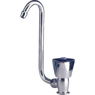 Enkeltvandhane båd Barka RM5500DX, med foldbar tud, 3/8" G (BSP), forkromet messing
