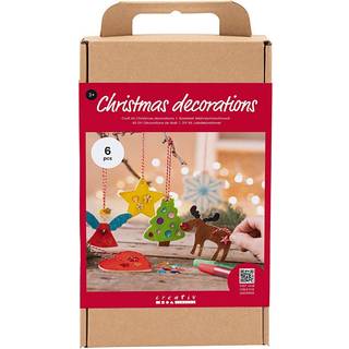 DIY Kit Julepynt - farvelægning (977583)