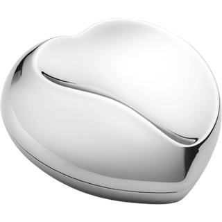 Georg Jensen - Heart Box SS, Mirror Hibiscus Red Large - Pyntegenstande - Sølv,RØD