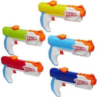 Super Soaker Nerf Multipak Indeholder 5 Piranha vandkanoner, Sjov for børn og voksne (Amazon-eksklusiv)