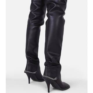 Stella McCartney Ryder faux leather over-the-knee boots - black - EU 39