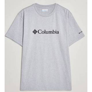 Columbia CSC Basic Logo Short Sleeve T-shirt Herrer størrelse M - Regular farve grå