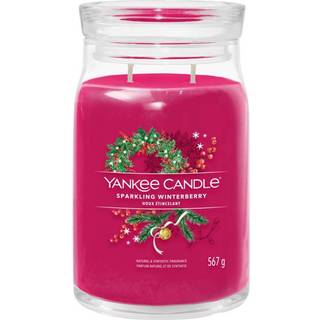 Yankee Candle Rumdufte Duftende stearinlys Sparkling Winterberry 567 g (402,00 kr / 1 kg) - 567 g