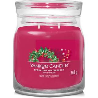 Yankee Candle Sparkling Winterberry Signature Jar Medium